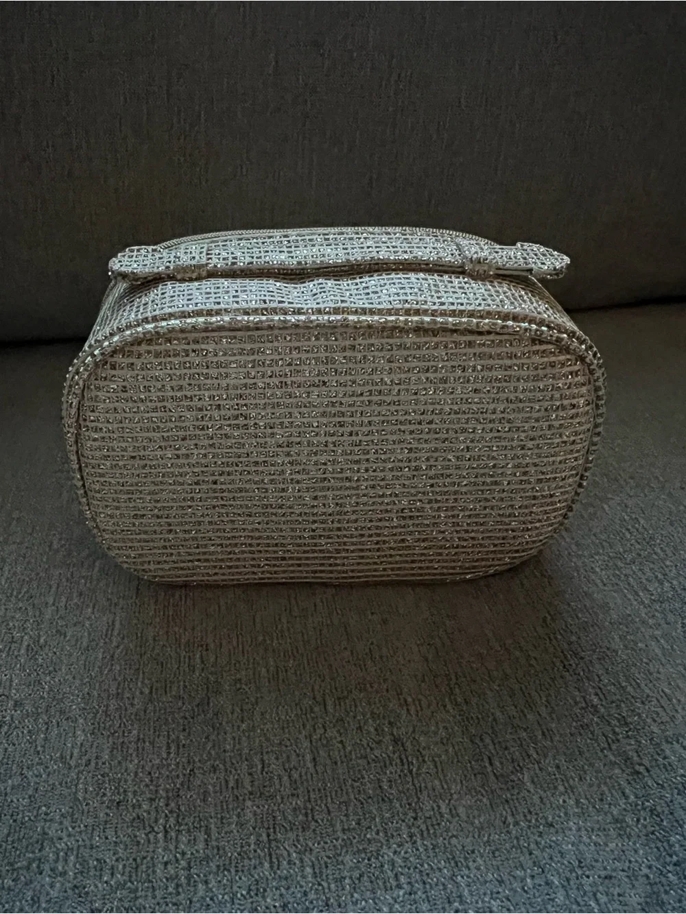Dior Gold Crystal-Embellished Cosmetic Pouch Holiday Set Limited Edition